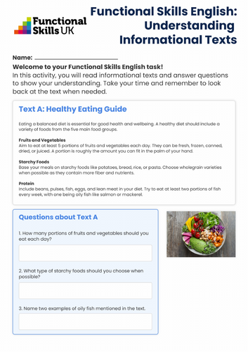 Functional Skills English - Full Module