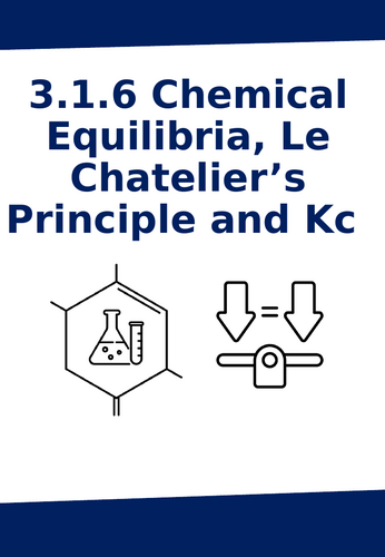 AQA A-Level Chemistry Recall Questions – 3.1.6 Chemical Equilibria, Le Chatelier’s Principle and Kc