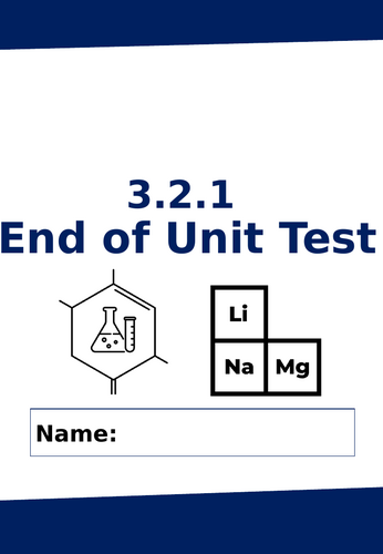 AQA A-Level Chemistry End of Topic Test – 3.2.1 Periodicity