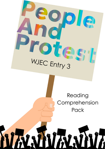 Bundle: WJEC People and Protest – Complete Workbook & Reading Comprehension Pack (Entry Level 3)