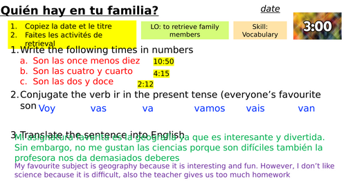 New GCSE Spanish - Module 3 - Mi Gente, Mi Mundo