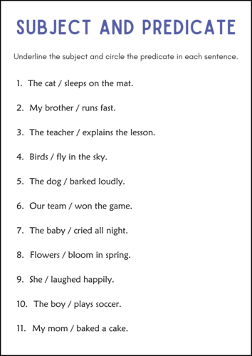 Sentence Structure Worksheets: Simple Sentence, Compound, Complex, Fragments