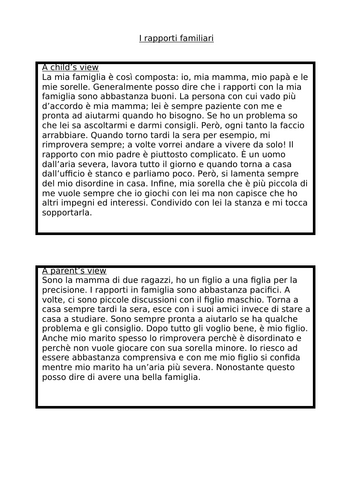 Italian - Descriptions (physical appearance and personality)