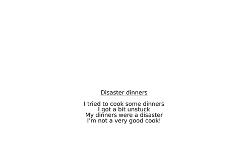 Food allliteration