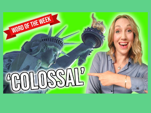 Word of the Week: COLOSSAL | KS2 Vocabulary for Kids | Episode 3
