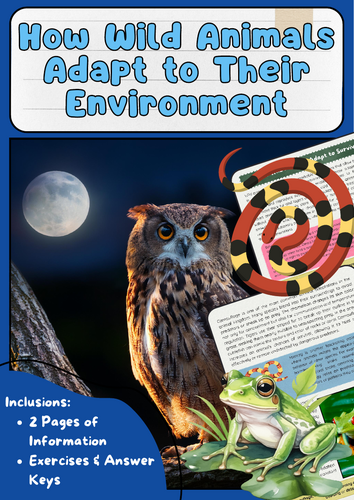 Wild Animal Adaptations: Survival Strategies in Nature