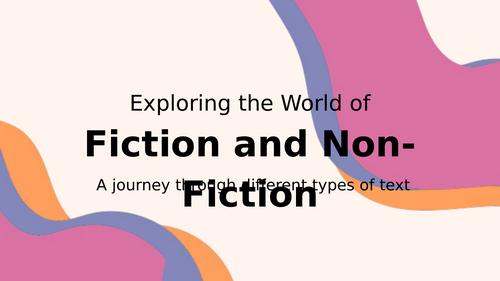 Fiction vs. Non-Fiction