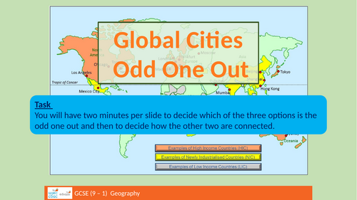 Global cities lesson 2