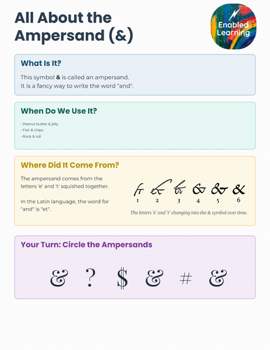 What is an Ampersand?
