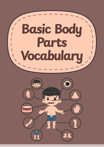 Basic Body Parts Vocabulary – Head, Arms, Legs