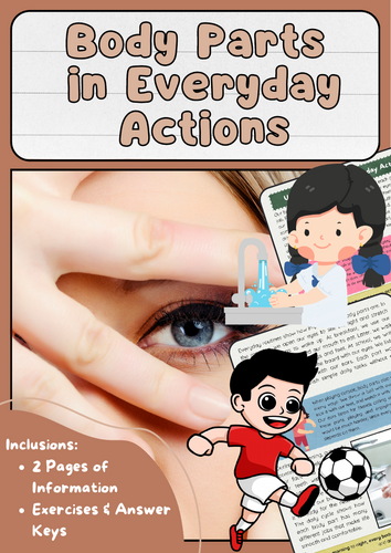 Body Parts in Everyday Actions