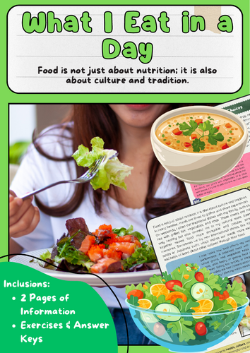 What I Eat in a Day: Food, Health, Balance