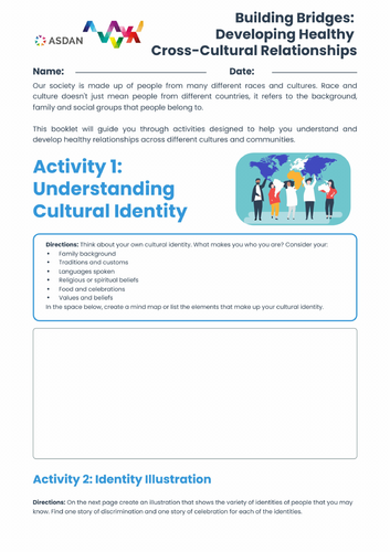 ASDAN PSHE - Building Healthy Relationships - A1