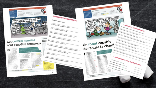 IB Ab Initio French Reading - Authentic Texts