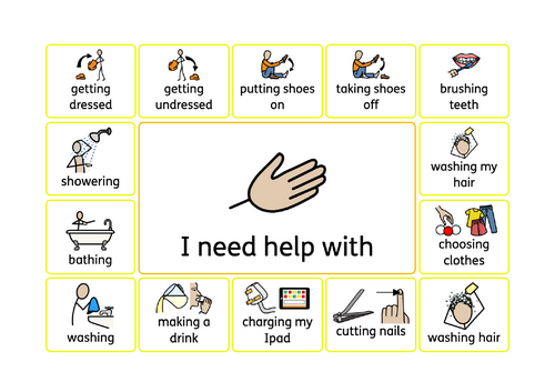 I need help communication mat