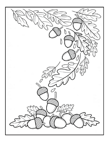 Autumn Coloring Pages
