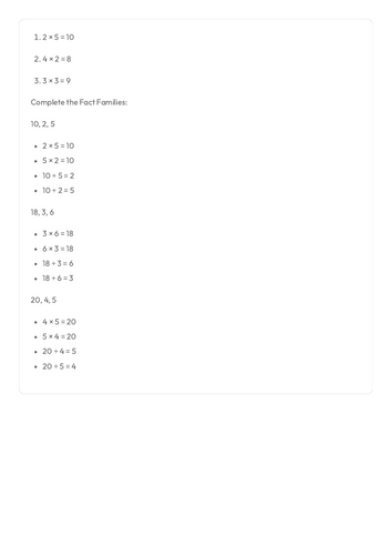 FS Maths L4 - Multiplying and Dividing