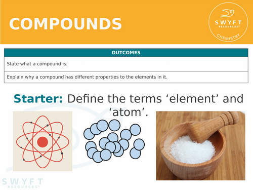 KS3 ~ Year 7 ~ Compounds