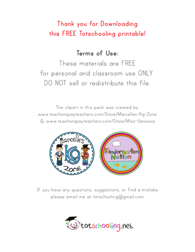 Tracing worksheets A-Z