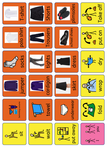 SEN - Getting dressed for P.E/swimming