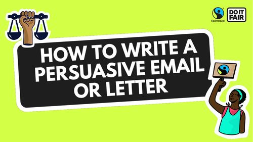 How to write a persuasive email or letter guide