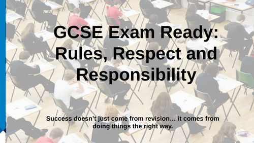GCSE Exam Rules & Malpractice Awareness Assembly – Interactive Presentation
