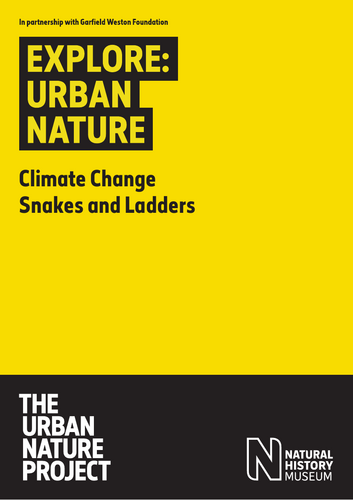 Climate change snakes and ladders