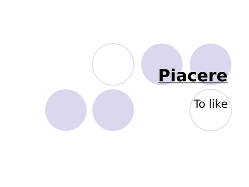 Giving opinions in Italian