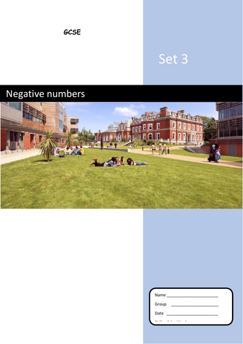 HCF & LCM, square and cube numbers, BIDMAS, Negative numbers in  +,-,x,÷, Rounding, Estimation & S.F