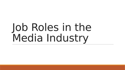 Creative iMedia R093 Revision 3.Job Roles in the Media Industry