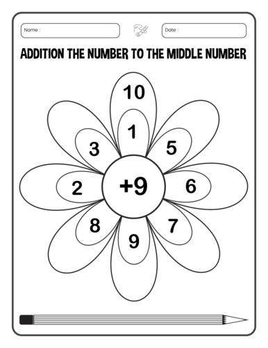 Math Challenge Worksheets for Classroom