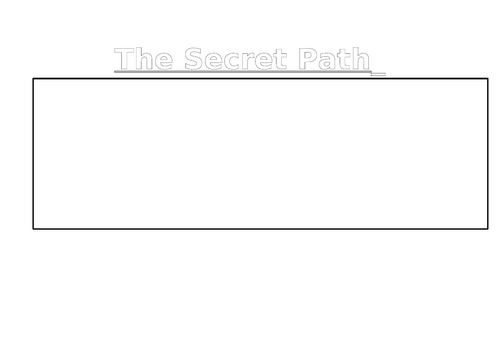 Percy The Secret Path Booklet - Stage 1 Active Literacy Week 1