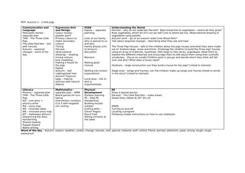 MTP for The 3 Little Pigs
