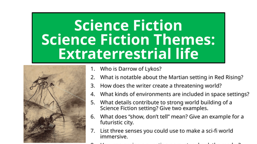 Science Fiction - Extraterrestrial Life (Aliens - War Of The Worlds ...