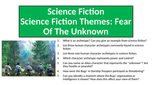 Science Fiction - Fear Of The Unknown