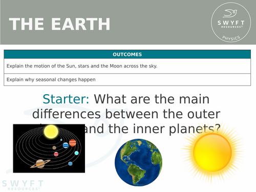 KS3 ~ Year 7 ~ The Earth