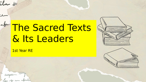 Sacred Texts Presentation/Worksheet