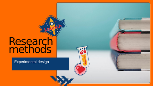 Experimental design PowerPoint (AQA Psychology AS, 2026–27 exams)