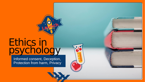 Ethics in psychology PowerPoint (AQA Psychology AS, 2026–27 exams)