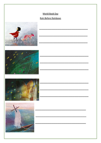 Rain Before Rainbows EYFS