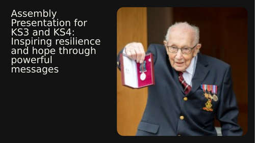 Resilience and hope assembly for KS3 and KS4