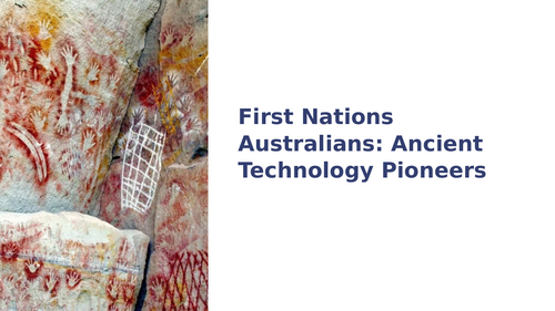 Australian First Nations Peoples Technology Presentation