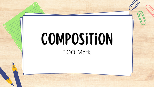 Leaving Cert English Composition (100m)