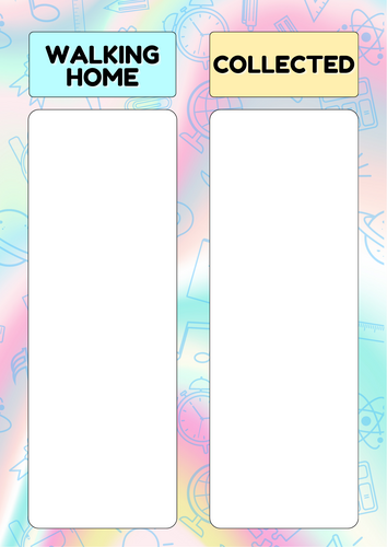 Walking or Collected List