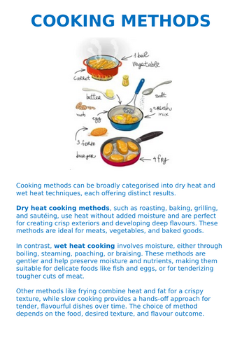 Cooking Methods