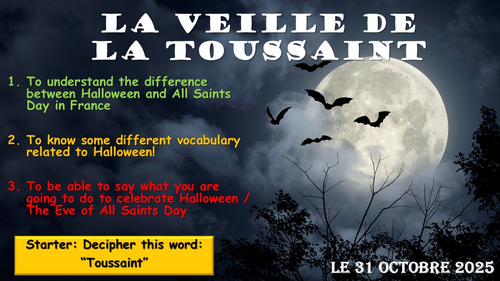 French Halloween / La Veille de la Toussaint
