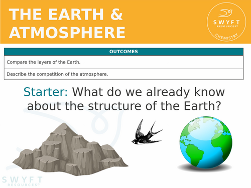 KS3 ~ Year 8 ~ The Earth & It's Atmosphere