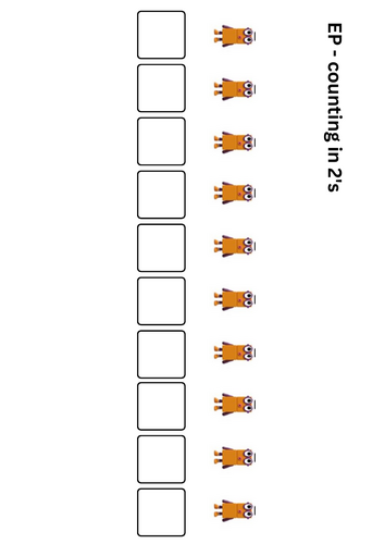 Skip Counting (2,5,10,3,4,6,7,8,9) Numberblocks