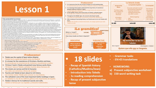 A-Level AQA 9.1 - La convivencia entre culturas