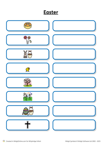 Easter scavenger hunt